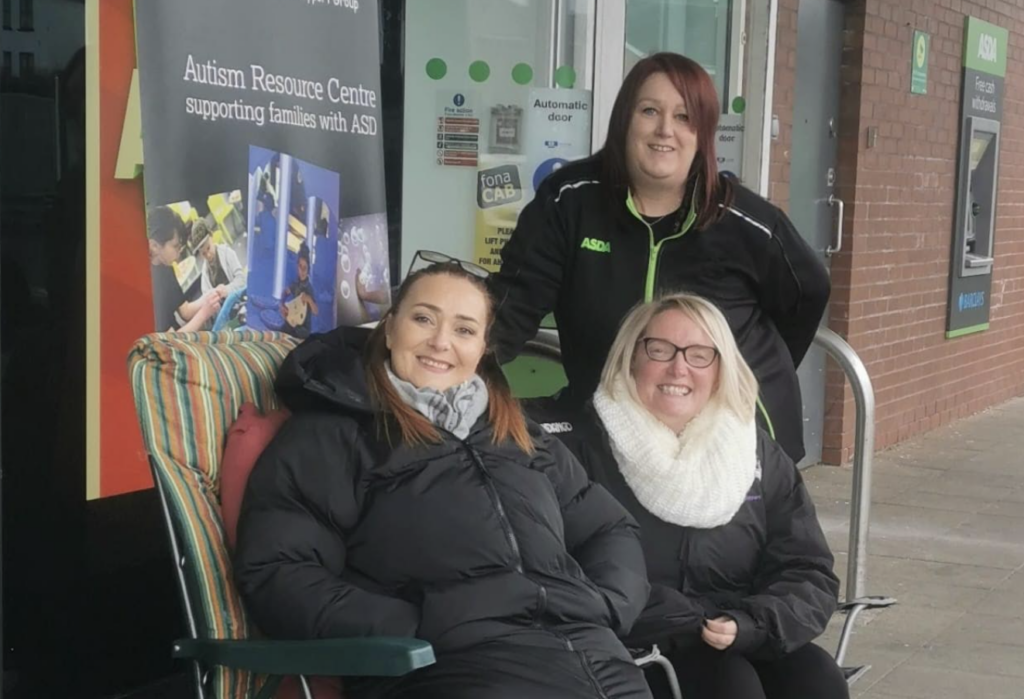 A Decade Of Dedication: Asda Dundonald Hosts 24-hour Charity Sit-Out